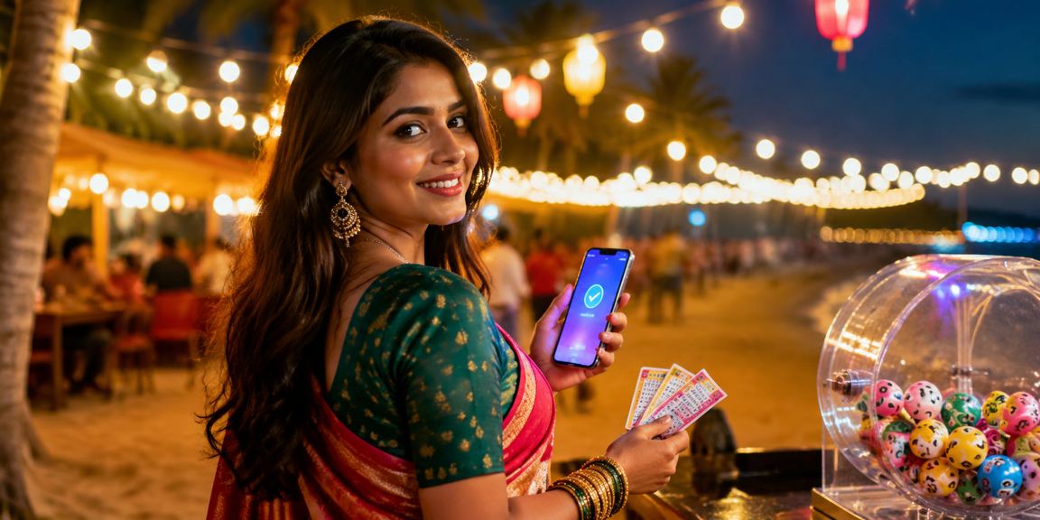 ময়মনসিংহ সৈকতে লটারি গেমের পরিবেশ